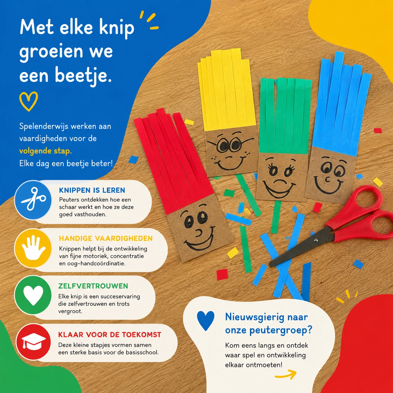 Peuteropvang Activiteit kleuren